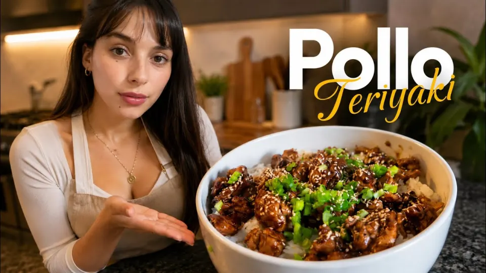 Pollo Teriyaki Casero: hice este en casa y el delivery japonés me llama para pedir la receta