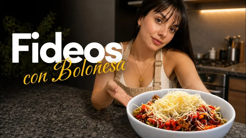 Fideos con BOLOÑESA: Nadie necesita la receta italiana (y te lo voy a demostrar)