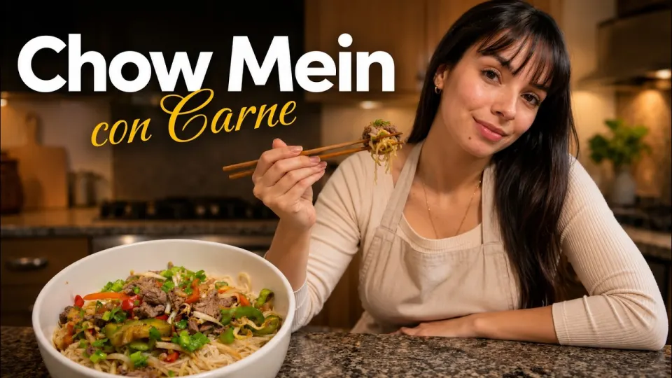 Chow Mein al Wok en 20 Minutos: la receta que arruina los pedidos al chino