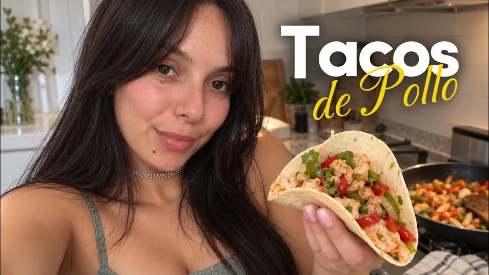 Tacos de Pollo Caseros: con morrones, cebolla y paprika que no podés dejar de comer
